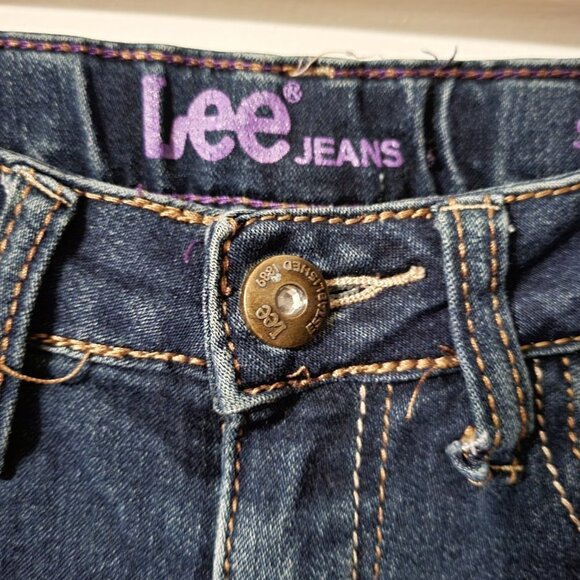 Lee Jeans | Girls Skinny Boot Cut Jeans Size 8 - Picture 3 of 5